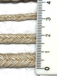 R-5505 سلسلة الكتان حبل أكورديون من الرايون/الجوت[Ribbons, Tapes, And Cords] RIVER صور إضافية