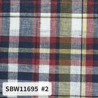 SBW11695 مربعات مدراس قطن/كتان[نسيج / قماش] SHIBAYA صور إضافية