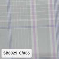 SB6029 تشطيب مغسول بنقشة مربعات كبيرة باهتة[نسيج / قماش] SHIBAYA صور إضافية