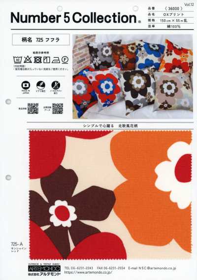 36000-725 طباعة OX 725 Fufura