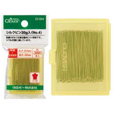 22604 دبابيس حريرية، 20g، رقم 4
