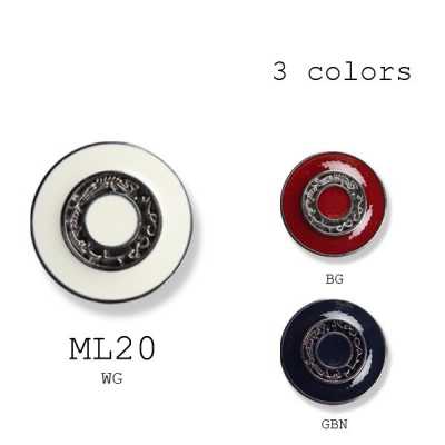 ML-20 زر معدني إيطالي مركب