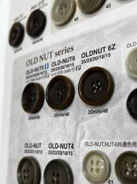OLD-NUT6 أزرار بمظهر الجوز للجاكيتات والبدلات IRIS صور إضافية