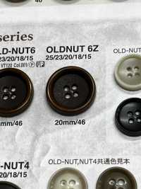 OLD-NUT6Z زر بنمط الصامولة للسترات والبدلات[أزرار] IRIS صور إضافية