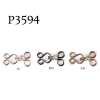 P3594 GAFFORELLI خطاف نابضي مزين بأحجار الراين