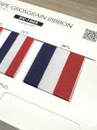 SIC-1005 شريط غرونغرين مخطط من البوليستر[Ribbons, Tapes, And Cords] SHINDO(SIC) صور إضافية