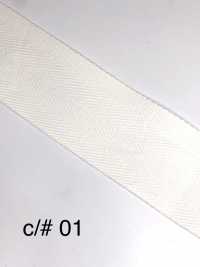 SIC-135 شريط قطني بنمط عظم السمكة (سُمك 1.0 mm)[الأشرطة، والأشرطة القماشية، والحبال] SHINDO(SIC) صور إضافية