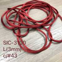 SIC-3100 حبل ساتان[الأشرطة، والأشرطة القماشية، والحبال] SHINDO(SIC) صور إضافية
