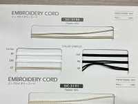 SIC-3190 خيط تطريز حوالي 2.5 مم[Ribbons, Tapes, And Cords] SHINDO(SIC) صور إضافية