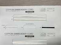 SIC-3209 خيط تطريز قطني تقريبًا 1 مم[الأشرطة، والأشرطة القماشية، والحبال] SHINDO(SIC) صور إضافية