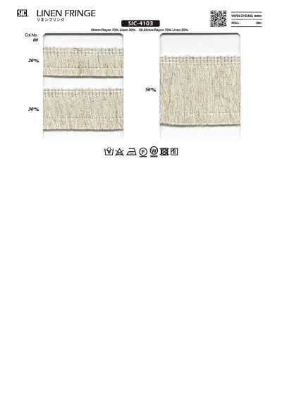 SIC-4103 شراشيب كتان