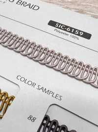 SIC-6159 ضفيرة زخرفية[الأشرطة، والأشرطة القماشية، والحبال] SHINDO(SIC) صور إضافية