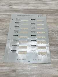 SIC-7243 دانتيل قطن عضوي ملتف / 13 مم[Lace] SHINDO(SIC) صور إضافية