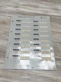 SIC-7319 دانتيل تورشون من القطن العضوي/10 mm SHINDO(SIC) صور إضافية