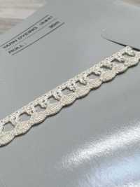 SIC-7327 دانتيل تورشون من القطن العضوي / 8 Mm SHINDO(SIC) صور إضافية