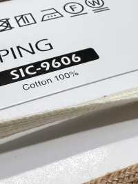SIC-9606 شريط بايبينغ من القطن العضوي[الأشرطة، والأشرطة القماشية، والحبال] SHINDO(SIC) صور إضافية