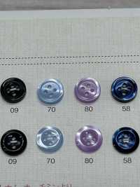 VHD17 DAIYA BUTTONS زر بوليستر بمظهر الصدف مقاوم للصدمات من سلسلة HYPER DURABLE[أزرار] DAIYA BUTTON صور إضافية