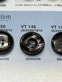 VT148 زر بنمط الصدف للجاكيتات والبدلات "Symphony Series"[Buttons] IRIS صور إضافية