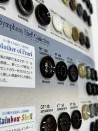 VT150 أزرار بمظهر الصدف للجاكيتات والبدلات "Symphony Series"[Buttons] IRIS صور إضافية