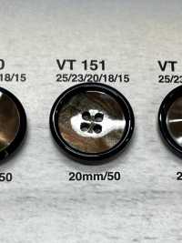 VT151 أزرار بمظهر الصدف للسترات والبدل "Symphony Series"[Buttons] IRIS صور إضافية