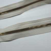 5SAWAMR-EL-GOL4 EXCELLA® سحاب خفيف المقاس 5 نحاس عتيق مفتوح من الطرفين باتجاهين[Zipper] YKK صور إضافية