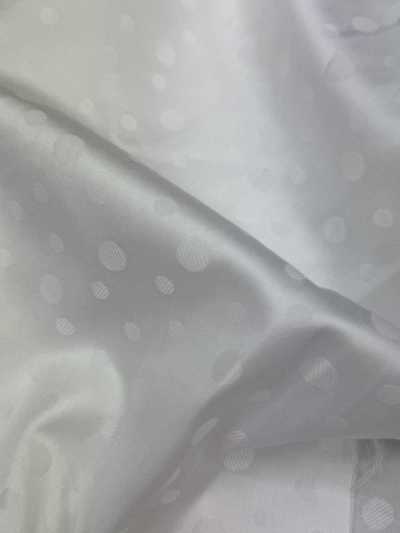 1090 بطانة الخصر للملابس الرسمية، Crest Satin، أبيض