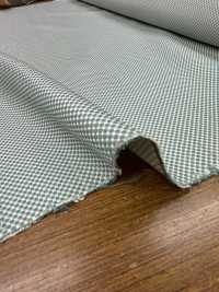 190GR [منفذ بيع] Yamanashi Fujiyoshida Silk 100% بنمط بيكيه أخضر[قماش] Yamamoto(EXCY) صور إضافية
