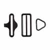 BF-PARTS طقم قطع معدنية من 3 قطع لربطة العنق
