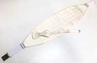 CM-3900 حزام خصر بواجهة حريرية أبيض مائل للسكري من محافظة Yamanashi، Fujiyoshida[مستلزمات رسمية] Yamamoto(EXCY) صور إضافية