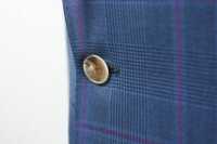 GXPSS1 بدلة مفردة بنقشة مربعات زرقاء باستخدام قماش DORMEUIL[منتجات الملابس] Yamamoto(EXCY) صور إضافية