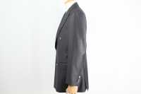 GXPWS1 بدلة رمادية داكنة سادة مزدوجة الصدر من قماش DORMEUIL[منتجات الملابس] Yamamoto(EXCY) صور إضافية