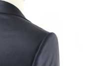 GXPWJ1 جاكيت مزدوج الصدر بلون كحلي سادة باستخدام قماش DORMEUIL[منتجات الملابس] Yamamoto(EXCY) صور إضافية