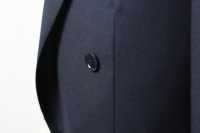 GXPWJ1 جاكيت مزدوج الصدر بلون كحلي سادة باستخدام قماش DORMEUIL[منتجات الملابس] Yamamoto(EXCY) صور إضافية