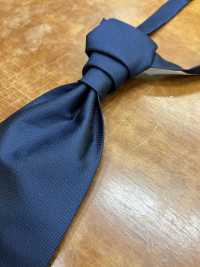 YT-304 ربطة عنق أسكوت من الحرير الياباني (Euro Tie)، بنقشة كومون، أزرق كحلي[مستلزمات رسمية] Yamamoto(EXCY) صور إضافية