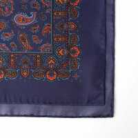 RKC-3241 EXCY FORMAL منديل جيب حريري بطبعة بايسلي[مستلزمات رسمية] Yamamoto(EXCY) صور إضافية