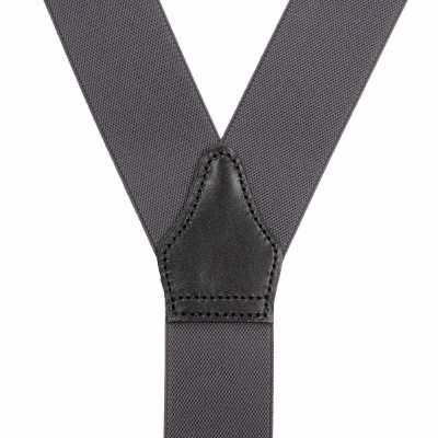 AT-DARKGREY ALBERT THURSTON حمالات رمادي داكن مطاطي (مطاط) 2in1[مستلزمات رسمية] ALBERT THURSTON صور إضافية