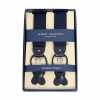 AT-NAVY-XL حمالات Albert Thurston، كحلي سادة، 35MM، مقاس XL