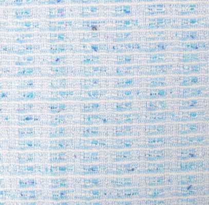 Z7565 LINTON Linton Tweed قماش مصنوع في بريطانيا أزرق فاتح × أبيض