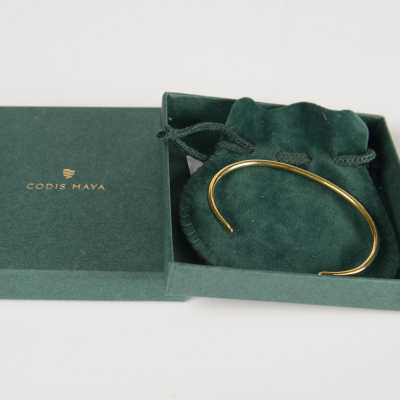 CO-B02-GD CODIS MAYA سوار رفيع ذهبي[مستلزمات رسمية] CODIS MAYA صور إضافية