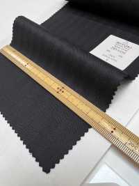 3MV0186 MIYUKI المجموعة القياسية ETERNALS (Eternals) MERINO OPTIMO صوف 100% كحلي بتصميم عظم السمكة[قماش] Miyuki Woolen Mills صور إضافية