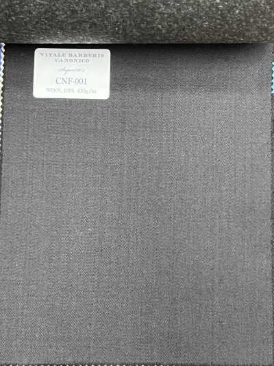 CNF001 CANONICO قياسي سوبر 120's أسود سادة