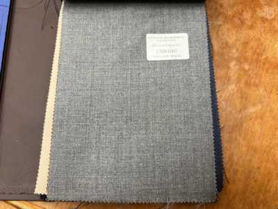 CNB1007 CANONICO Standard Super110's PERENNIAL رمادي فاتح سادة