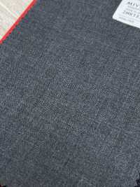 2MK1330 26SS MIYUKI Fabrics ESSENTIALS ACTIVA رمادي متوسط سادة[قماش] Miyuki Woolen Mills صور إضافية