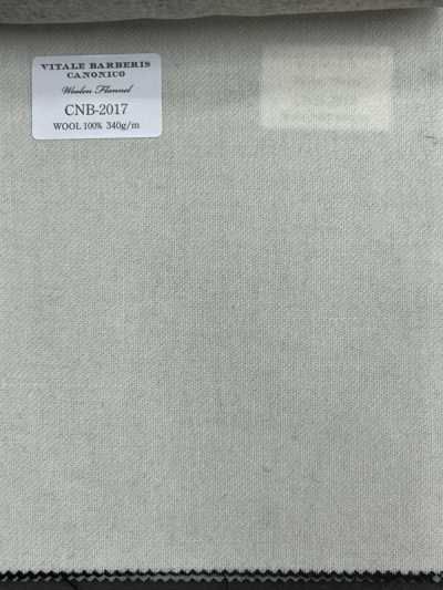 CNB2017 CANONICO فلانيل صوفي قياسي بيج فاتح سادة