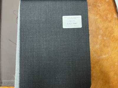 CNB3006 CANONICO Standard Super120's رمادي غامق سادة