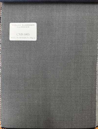CNB5005 CANONICO رمادي كلاسيكي بنقشة رأس الدبوس