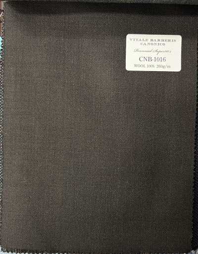 CNB1016 CANONICO Standard Super110's PERENNIAL بني داكن سادة