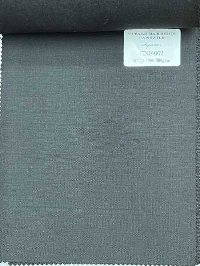 CNF002 CANONICO قياسي Super120's أسود سادة