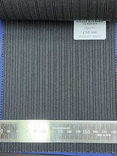 CNF008 CANONICO Standard Super110's قماش سراويل كوردروي رمادي