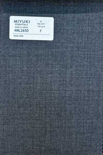 4ML2650 26AW THE CITY تويل رمادي متوسط